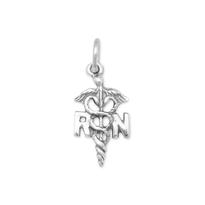 Registered Nurse Caduceus Charm - SoMag2