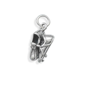 Oxidized Track Shoes Charm - SoMag2