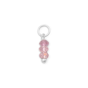 Tourmaline Charm - October Birthstone - SoMag2