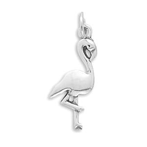 Oxidized Flamingo Charm - SoMag2
