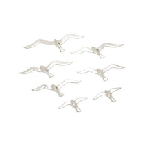 Load image into Gallery viewer, Simona Silver Aluminum Bird Sculptures Set - SoMag2