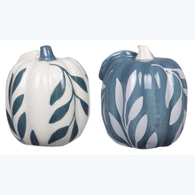 Load image into Gallery viewer, Autumn Blue Pumpkin Salt and Pepper Shaker Set - SoMag2