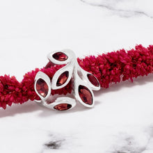 Load image into Gallery viewer, Wrap Around Garnet Ring - SoMag2