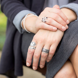 Wrap Around Garnet Ring - SoMag2