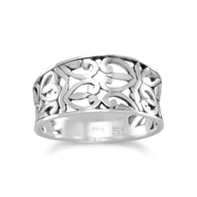 Load image into Gallery viewer, Oxidized Heart Design Ring - SoMag2
