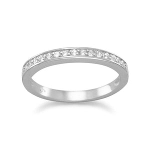 Silver Cubic Zirconium Ring - SoMag2