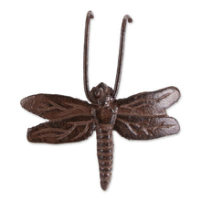 Load image into Gallery viewer, Cast Iron Dragonfly Pot Hanger Weights