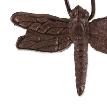 Load image into Gallery viewer, Cast Iron Dragonfly Pot Hanger Weights