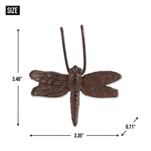 Load image into Gallery viewer, Cast Iron Dragonfly Pot Hanger Weights