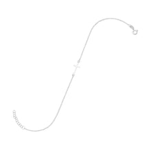 Load image into Gallery viewer, Sideways Cross Anklet - SoMag2