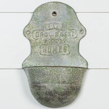 Load image into Gallery viewer, Love Grows Best Hanging Metal Wall Pocket Sconce - SoMag2