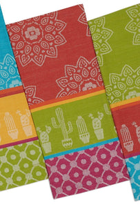 Cactus Stripe Jacquard Dishtowels Set - SoMag2