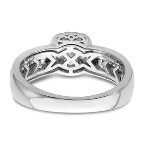 White Gold Diamond Engagement Ring