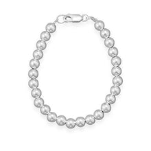 Load image into Gallery viewer, Sterling Silver Bead Strand Bracelet - SoMag2