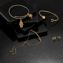 Load image into Gallery viewer, Gold Plated Bar Friendship Bolo Bracelet - SoMag2
