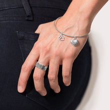 Load image into Gallery viewer, Oxidized Paw Print Band - SoMag2